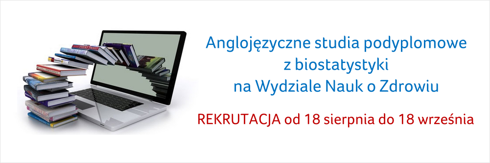 Studia podyplomowe z biostatystyki.