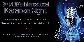 Link: 3rd MUB's International Karaoke Night!