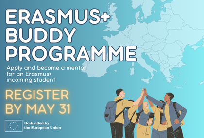 Link: Recruitment for the Erasmus+ Buddy Programme is open!