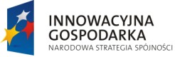 Logo Programu Operacyjnego Innowacyjna Gospodarka