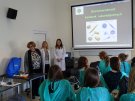 Uczniowie II LO w Augustowie - zajęcia w Zakładzie Biologii