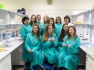 Uczniowie I LO w Ostrołęce - warsztaty w Zakładzie Bromatologii 