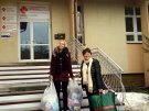Część zebranych rzeczy SKN przekazało dla Domu Matki i Dziecka w Supraślu