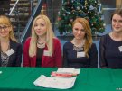 27.01.2016 Od lewej: Monika Futyma, Marta Szymańska, Dominika Żemojduk, Magdalena Andraka