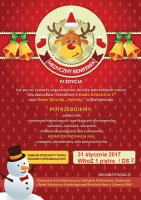 Plakat IV edycji akcji Medyczny Reniferek