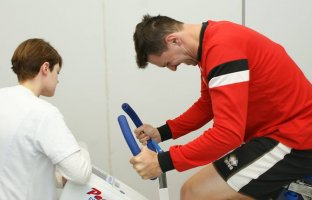 Centrum Badań Klinicznych UMB  sprawdza kondycję piłkarzy Jagiellonii