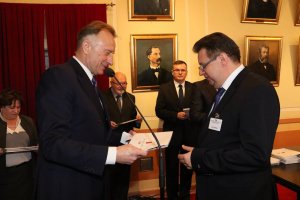 Prof. dr hab. Jacek Nikliński w BCC Prof. dr hab. Jacek Nikliński w BCC