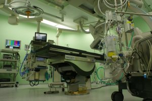 Newly created hybrid operating theatre