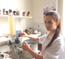 Studenci podczas stażu