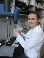 Studenci podczas stażu