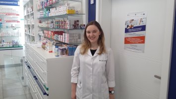 Studenci podczas stażu