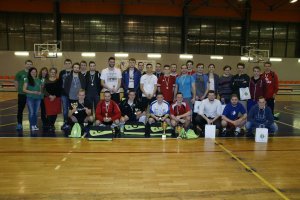 Rozgrywki w futsalu VIII Turniej Sportowy UMB