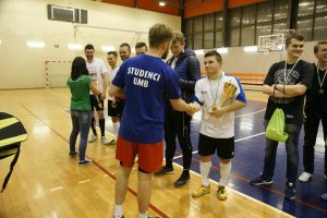 Rozgrywki w futsalu VIII Turniej Sportowy UMB