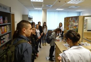 Warsztaty w Zakładzie Farmacji Stosowanej - Apteka szkoleniowa