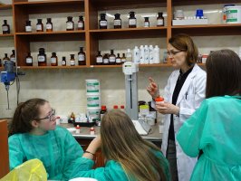 Warsztaty w Zakładzie Farmacji Stosowanej 