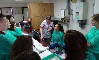 Zajęcia w Zakładzie Laboratoryjnej Diagnostyki Klinicznej