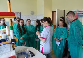 Zajęcia w Zakładzie Laboratoryjnej Diagnostyki Klinicznej
