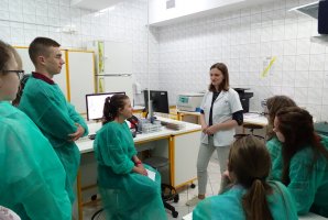 Zajęcia w Zakładzie Diagnostyki Hematologicznej