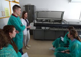 Zajęcia w Zakładzie Diagnostyki Hematologicznej