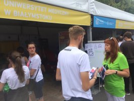 Medical University of Bialystok at the 22nd Science Picnic in Warsaw
