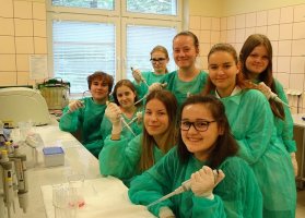Uczniowie z Malborka z wizytą na Uniwersytecie Medyczynym w Białymstoku