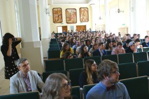 The opening ceremony of the 15th National Selection Conference of EYP Poland held in the Medical Univeristy of Bialystok The opening ceremony of the 15th National Selection Conference of EYP Poland held in the Medical Univeristy of Bialystok
