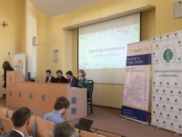 The opening ceremony of the 15th National Selection Conference of EYP Poland held in the Medical Univeristy of Bialystok The opening ceremony of the 15th National Selection Conference of EYP Poland held in the Medical Univeristy of Bialystok