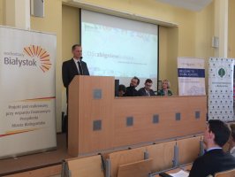 The opening ceremony of the 15th National Selection Conference of EYP Poland held in the Medical Univeristy of Bialystok The opening ceremony of the 15th National Selection Conference of EYP Poland held in the Medical Univeristy of Bialystok