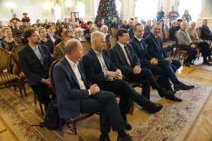 Uroczysta prezentacja ścieżki historycznej Spacer w przeszłość