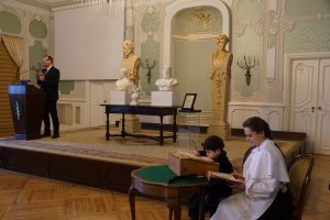 Uroczysta prezentacja ścieżki historycznej Spacer w przeszłość