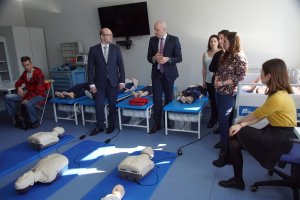 Salezjańskie Liceum z Sokołowa Podlaskiego w Centrum Symulacji Medycznych UMB Salezjańskie Liceum z Sokołowa Podlaskiego w Centrum Symulacji Medycznych UMB