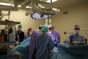 The ovarian cancer surgery on a young pregnant woman was conducted by doctors from the MUB’s University Center of Oncology in Białystok