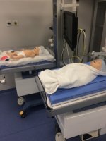 Centrum Symulacji Medycznej UMB odwiedzili licealiści z Olecka