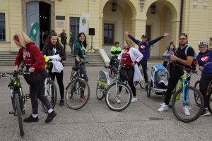 Przejazdem rowerowym na UMB rozpoczęły się Medykalia 2019 Przejazdem rowerowym na UMB rozpoczęły się Medykalia 2019