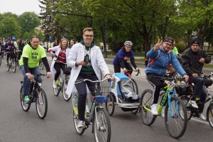Przejazdem rowerowym na UMB rozpoczęły się Medykalia 2019 Przejazdem rowerowym na UMB rozpoczęły się Medykalia 2019