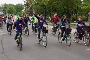 Przejazdem rowerowym na UMB rozpoczęły się Medykalia 2019 Przejazdem rowerowym na UMB rozpoczęły się Medykalia 2019