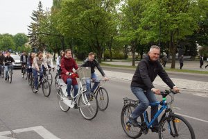 Przejazdem rowerowym na UMB rozpoczęły się Medykalia 2019 Przejazdem rowerowym na UMB rozpoczęły się Medykalia 2019