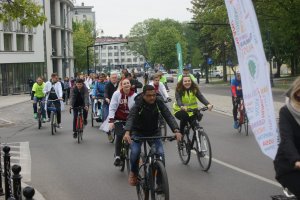 Przejazdem rowerowym na UMB rozpoczęły się Medykalia 2019 Przejazdem rowerowym na UMB rozpoczęły się Medykalia 2019