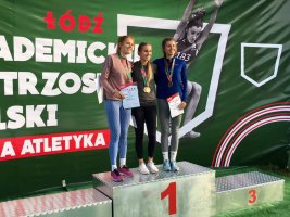 MUB’s students with great results at the Polish Academic Championships in Athletics