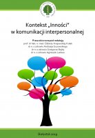 Nowa monografia UMB - Kontekst inności w komunikacji interpersonalnej