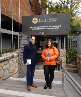 Pracownicy Welcome Centre na wizycie studyjnej w Madrycie