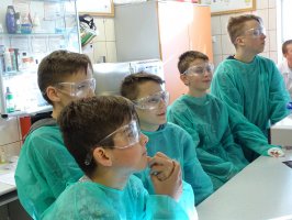 Szkoła Podstawowa nr 50 w Zakładzie chemii nieorganicznej i analitycznej 