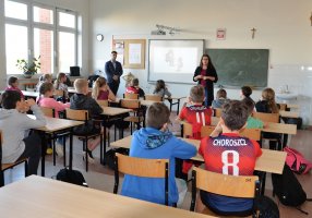 Zakład Bromatologii w Szkole Podstawowej im. Henryka Sienkiewicza w Choroszczy