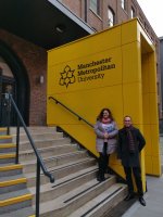 Pracownicy Welcome Centre UMB na wizycie studyjnej w Manchester Metropolitan University