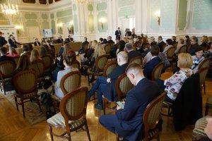 Obecny Rektor UMB, prof. dr hab. Adam Krętowski wybrany na kolejną kadencję na Uniwersytecie Medycznym w Białymstoku.