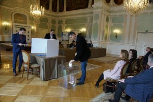 Obecny Rektor UMB, prof. dr hab. Adam Krętowski wybrany na kolejną kadencję na Uniwersytecie Medycznym w Białymstoku.