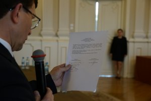 Obecny Rektor UMB, prof. dr hab. Adam Krętowski wybrany na kolejną kadencję na Uniwersytecie Medycznym w Białymstoku.