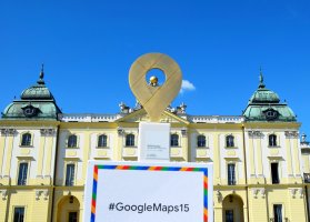 Złota Pinezka Google Maps dla Pałacu Branickich Złota Pinezka Google Maps dla Pałacu Branickich