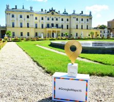 Złota Pinezka Google Maps dla Pałacu Branickich Złota Pinezka Google Maps dla Pałacu Branickich