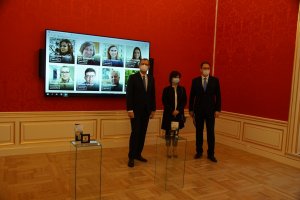 Together for Heritage. NBP and MUB presented a coin with the image of the Branicki Palace and showed Aula Nobilium dedicated to the graduates of MUB